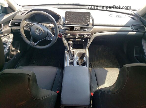 1HGCV1F13LA078681 2020 HONDA ACCORD White Widok deski rozdzielczej