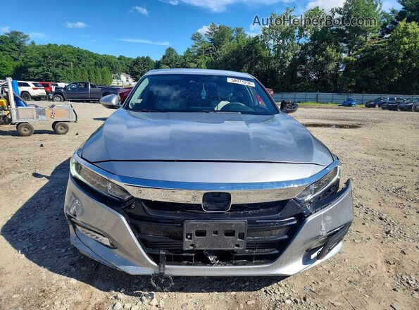1HGCV1F13LA113025 2020 HONDA ACCORD Серебряный Вид спереди
