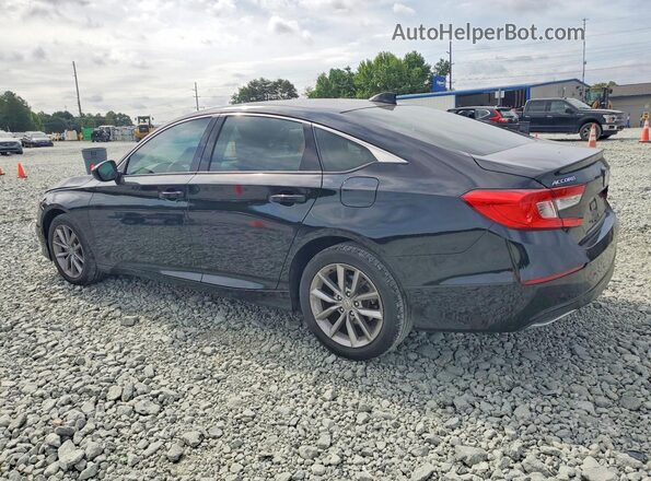 1HGCV1F13NA006530 2022 HONDA ACCORD Black უკანა მარცხენა