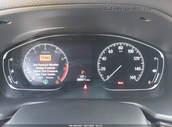 1HGCV1F14JA200686 2018 HONDA ACCORD Red Вид задніх сидінь