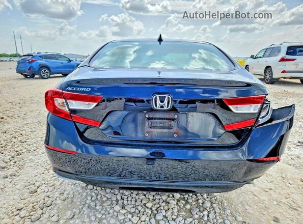 1HGCV1F14JA267692 2018 HONDA ACCORD Black Հետևի տեսք