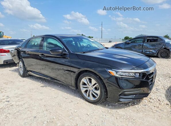 1HGCV1F14JA267692 2018 HONDA ACCORD Black Առջևի աջ