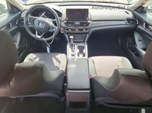 1HGCV1F14JA267692 2018 HONDA ACCORD Black Առջևի վահանակի տեսք
