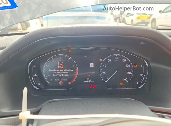 1HGCV1F14JA267692 2018 HONDA ACCORD Black Սարքավորումների վահանակի տեսք