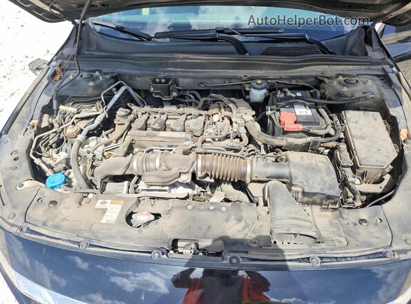 1HGCV1F14JA267692 2018 HONDA ACCORD Black Սալոնի հետևի տեսք