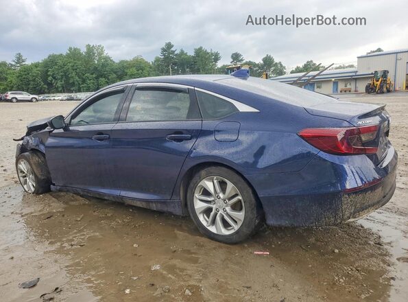 1HGCV1F14KA150986 2019 HONDA ACCORD Синий Задняя левая четверть