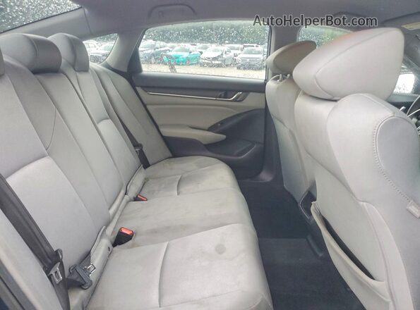 1HGCV1F14KA150986 2019 HONDA ACCORD Синий Вид задних сидений