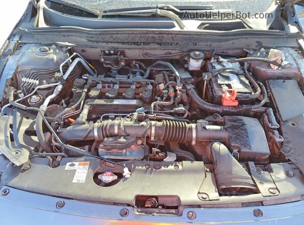 1HGCV1F14LA082769 2020 HONDA ACCORD Серый Вид задней части салона