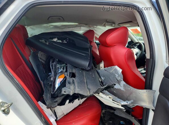 1HGCV1F14LA099359 2020 HONDA ACCORD White Widok tylnych siedzeń