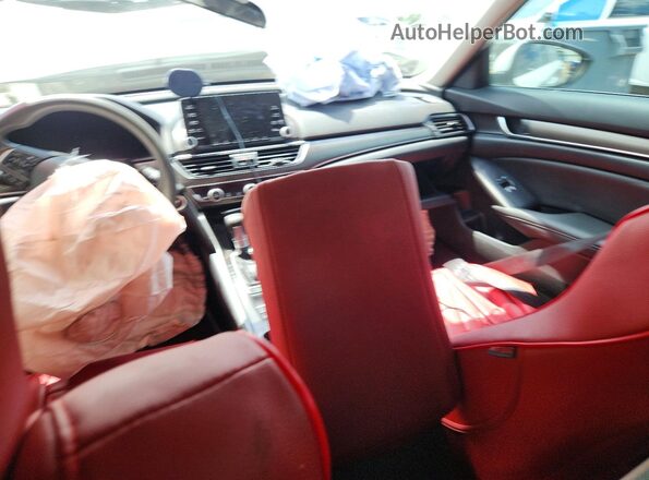 1HGCV1F14LA099359 2020 HONDA ACCORD White Widok deski rozdzielczej