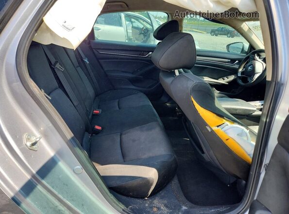 1HGCV1F14MA011640 2021 HONDA ACCORD Серый Вид задних сидений