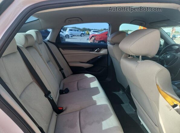 1HGCV1F14MA038966 2021 HONDA ACCORD White Vista de los asientos traseros
