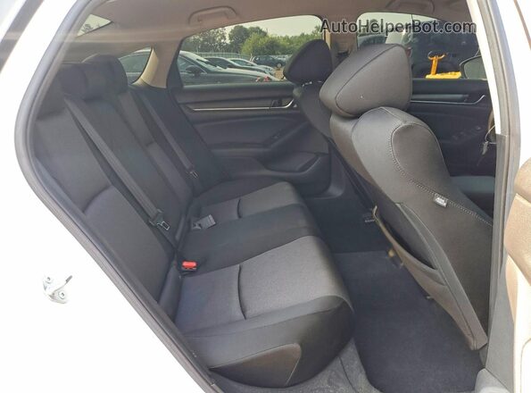 1HGCV1F14MA039891 2021 HONDA ACCORD White Rear seats view