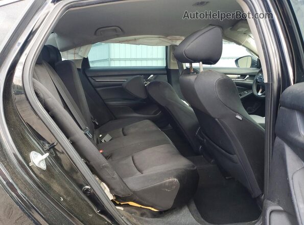 1HGCV1F14MA086693 2021 HONDA ACCORD Black Vista de los asientos traseros
