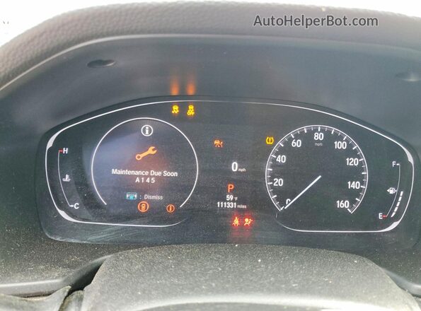 1HGCV1F14MA086693 2021 HONDA ACCORD Black Vista del cuadro de instrumentos