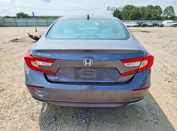 1HGCV1F15JA249752 2018 HONDA ACCORD Charcoal Вид ззаду
