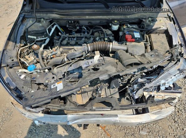 1HGCV1F15JA249752 2018 HONDA ACCORD Charcoal Вид задньої частини салону