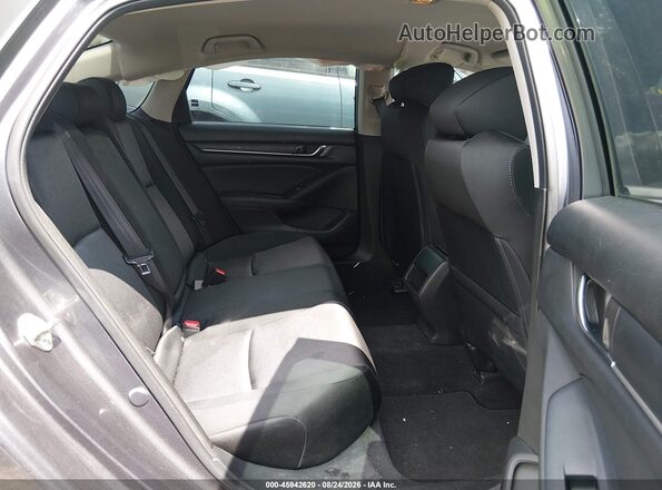 1HGCV1F15JA268303 2018 HONDA ACCORD Gray VIN կոդի պիտակի տեսք
