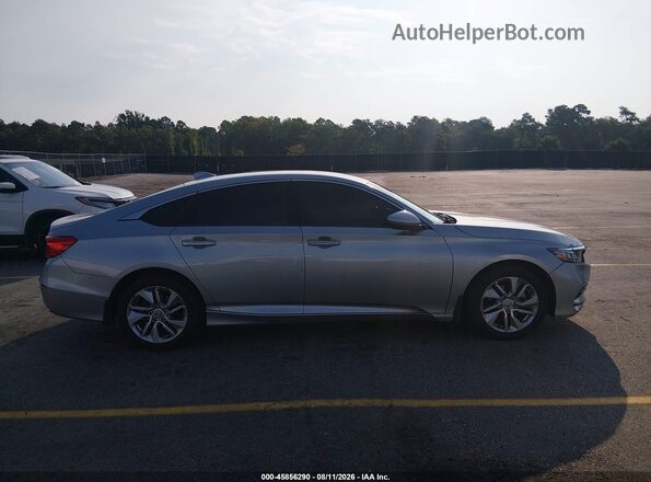 1HGCV1F15KA048113 2019 HONDA ACCORD Silver Widok wnętrza z tyłu