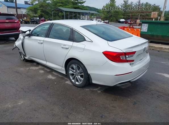 1HGCV1F15KA098736 2019 HONDA ACCORD White Հետևի ձախ