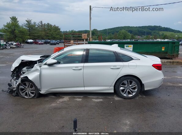 1HGCV1F15KA098736 2019 HONDA ACCORD White Սալոնի 360 աստիճան տեսք
