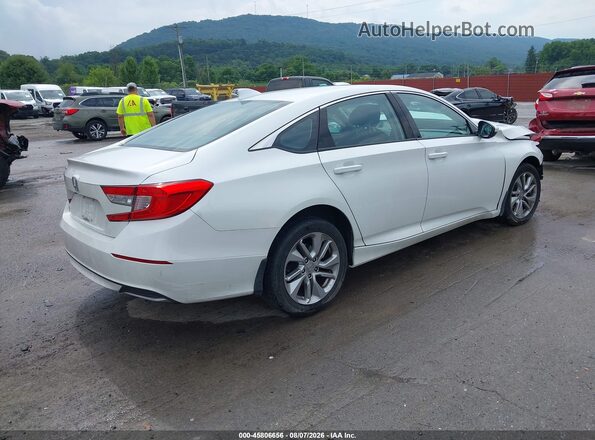 1HGCV1F15KA098736 2019 HONDA ACCORD White Հետևի աջ