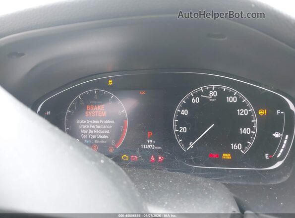 1HGCV1F15KA098736 2019 HONDA ACCORD White Հետևի նստատեղերի տեսք