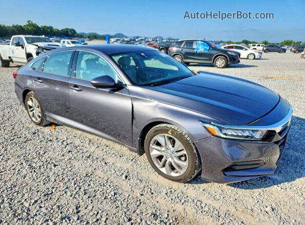 1HGCV1F15KA100369 2019 HONDA ACCORD Gray Առջևի աջ