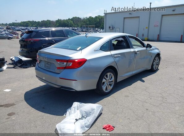 1HGCV1F15KA113834 2019 HONDA ACCORD Silver Rear right