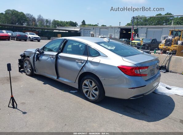 1HGCV1F15KA113834 2019 HONDA ACCORD Silver Rear left