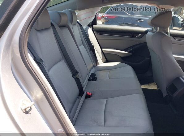 1HGCV1F15KA113834 2019 HONDA ACCORD Silver VIN sticker view