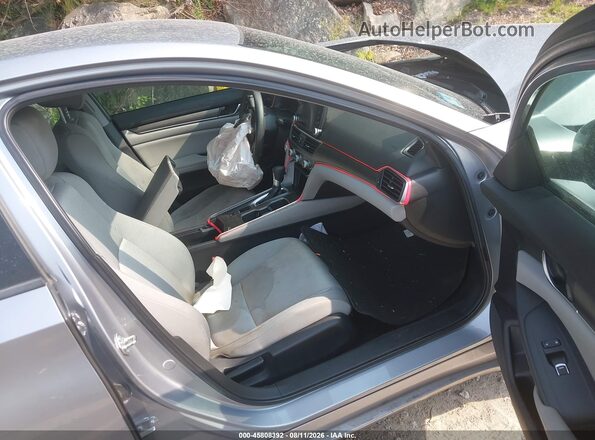 1HGCV1F15LA085860 2020 HONDA ACCORD Silver Widok wnętrza z przodu