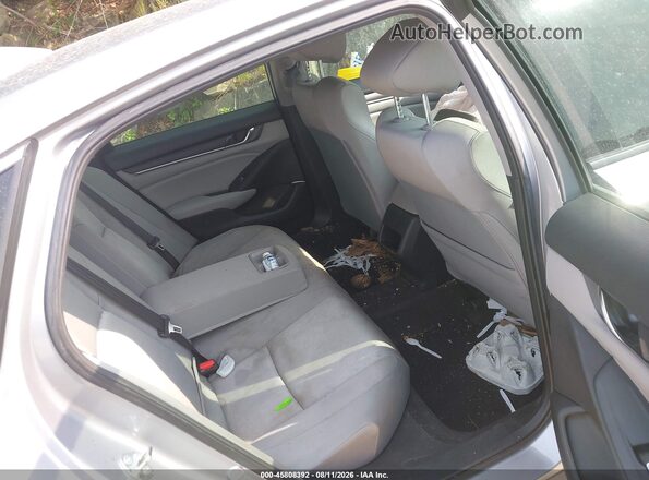 1HGCV1F15LA085860 2020 HONDA ACCORD Silver Widok naklejki z numerem VIN