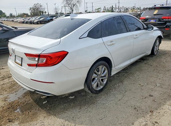 1HGCV1F15LA138623 2020 HONDA ACCORD White Задня права чверть