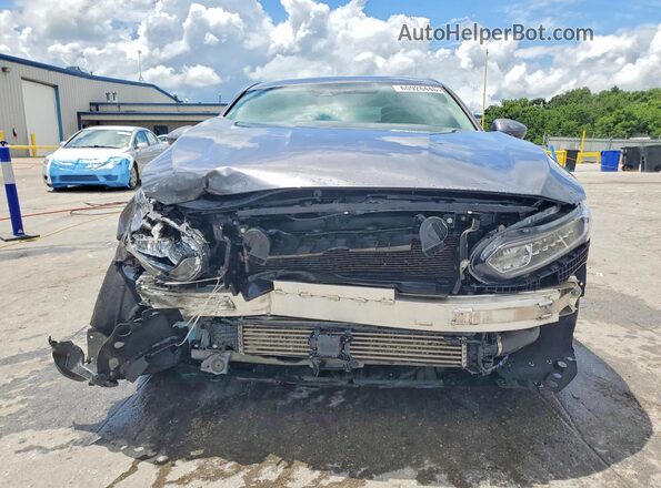1HGCV1F15MA035168 2021 HONDA ACCORD Gray Widok z przodu