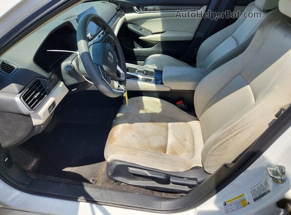 1HGCV1F16JA066246 2018 HONDA ACCORD White წინა პანელის ხედი