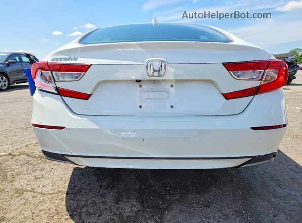 1HGCV1F16JA066246 2018 HONDA ACCORD White წინა სალონის ხედი