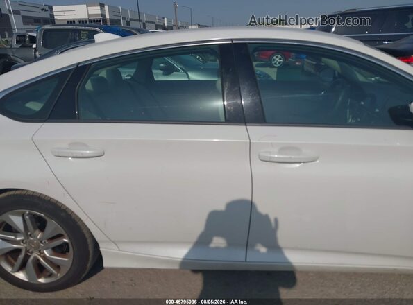1HGCV1F16JA110861 2018 HONDA ACCORD White Սալոնի 360 աստիճան տեսք