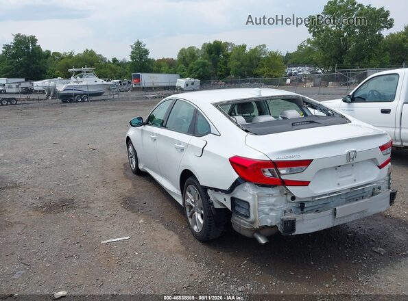 1HGCV1F16JA176004 2018 HONDA ACCORD Белый Задняя левая четверть