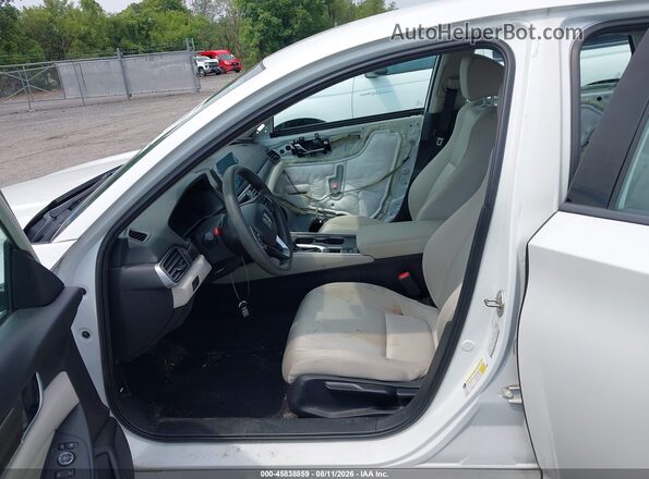 1HGCV1F16JA176004 2018 HONDA ACCORD Белый Вид салона спереди