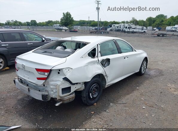 1HGCV1F16JA176004 2018 HONDA ACCORD Белый Задняя правая четверть