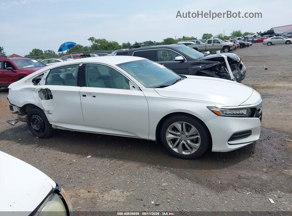 1HGCV1F16JA176004 2018 HONDA ACCORD Белый Панорамный вид салона 360°