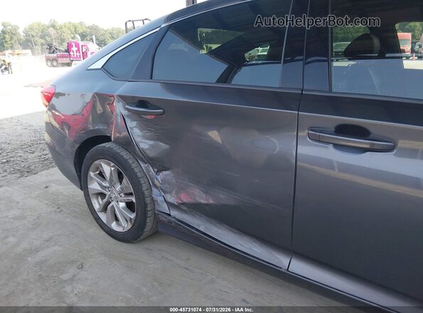 1HGCV1F16JA201404 2018 HONDA ACCORD Silver Front view