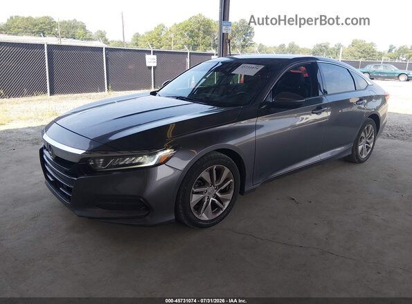1HGCV1F16JA201404 2018 HONDA ACCORD Silver Front left
