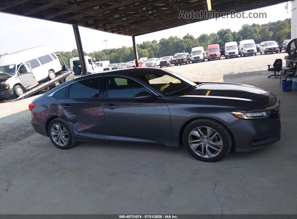 1HGCV1F16JA201404 2018 HONDA ACCORD Silver Rear interior view