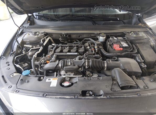 1HGCV1F16JA201404 2018 HONDA ACCORD Silver Rear view