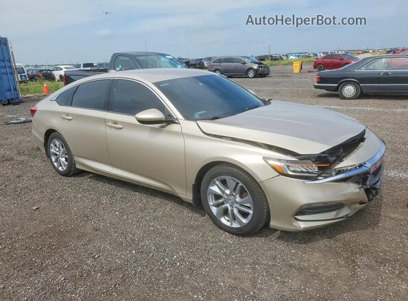 1HGCV1F16JA211172 2018 HONDA ACCORD Beige Front right