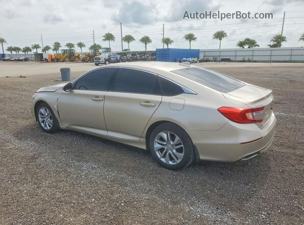 1HGCV1F16JA211172 2018 HONDA ACCORD Beige Rear left