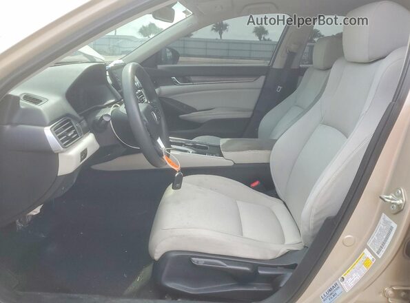 1HGCV1F16JA211172 2018 HONDA ACCORD Beige Front interior view