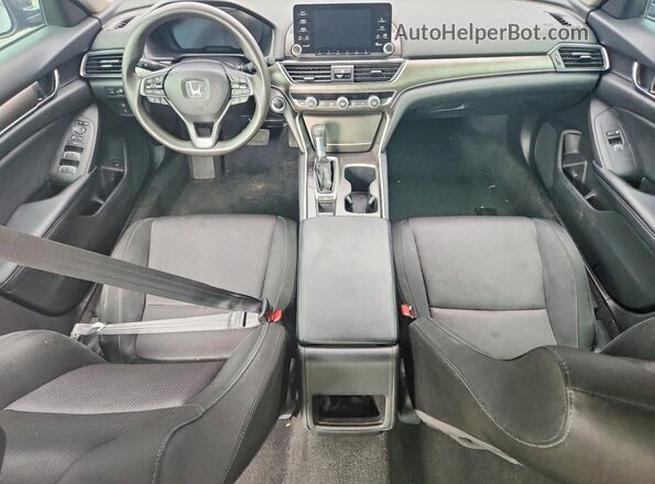 1HGCV1F16JA212676 2018 HONDA ACCORD Gray Vista del salpicadero